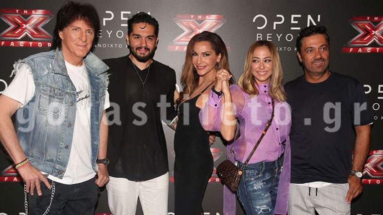 Brunch για τη λαμπερή ομάδα του Χ-Factor λίγο πριν από την πρεμιέρα του