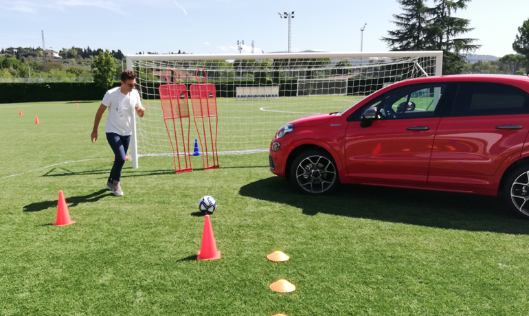 Παίξαμε και λίγο μπαλίτσα στο προπονητικό κέντρο της εθνικής Ιταλίας