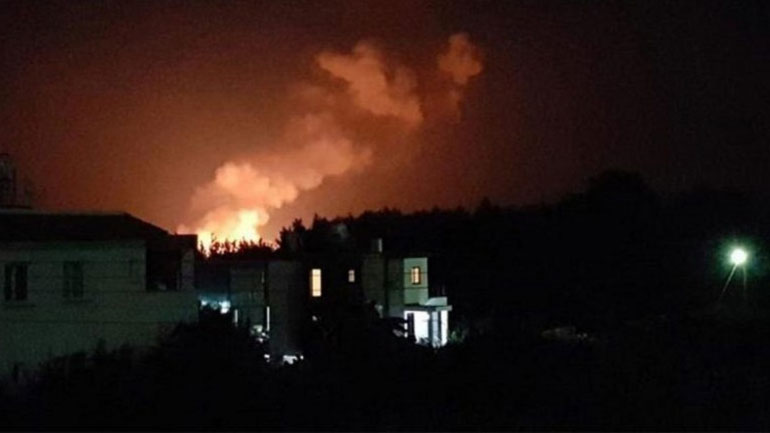 Εκρήξεις σε αποθήκη πυρομαχικών στα Κατεχόμενα – Yπάρχουν τραυματίες