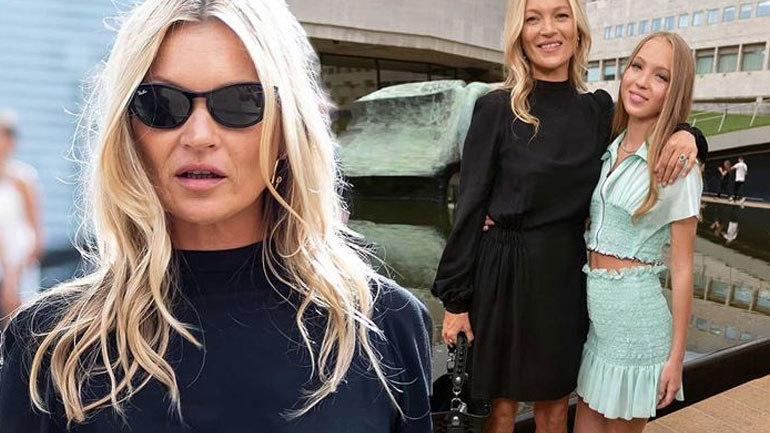 New York Fashion Week: Όλοι μιλούν για την ομοιότητα της Kate Moss με την 16χρονη κόρη της!
