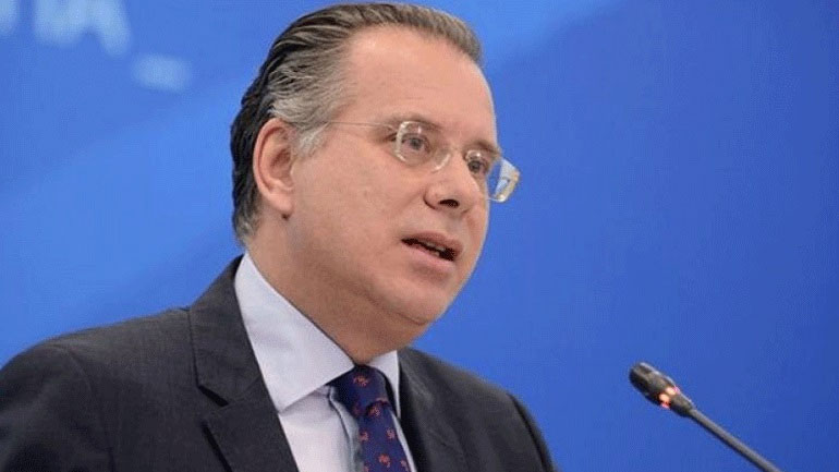 Με τους πρέσβεις των κρατών-μελών της Ε.Ε. στην Ελλάδα συναντήθηκε ο Γ. Κουμουτσάκος