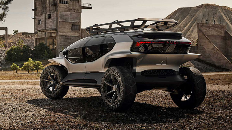 Το διαστημικό off-road όχημα της Audi Το διαστημικό off-road όχημα της Audi