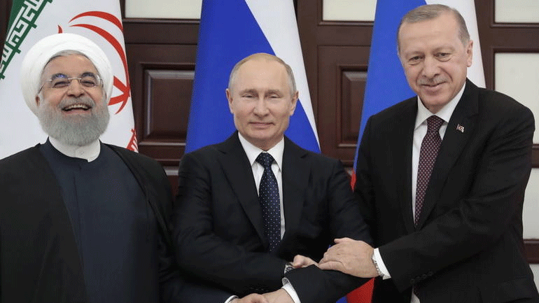 Τριμερής συνάντηση Πούτιν – Ερντογάν – Ροχανί για τη Συρία στις 16 Σεπτεμβρίου