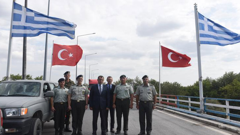 Επίσκεψη του ΥΕΘΑ Ν. Παναγιωτόπουλου με τον Αμερικάνο Πρέσβη στην Αλεξανδρούπολη
