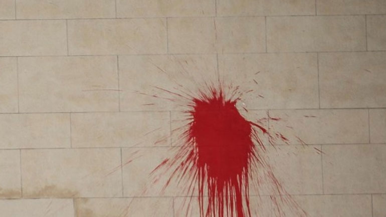 Επίθεση με μπογιές στα γραφεία της τοπικής οργάνωσης της ΝΔ στο Νέο Ηράκλειο