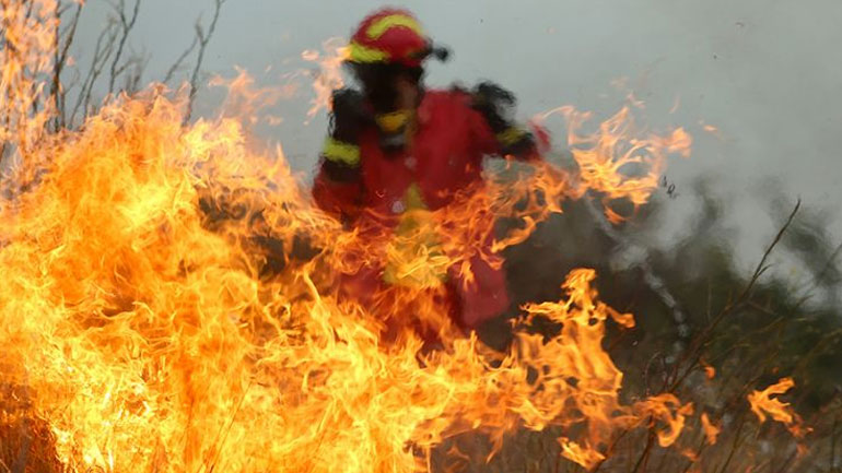 Υπό έλεγχο η φωτιά στον Μαραθώνα