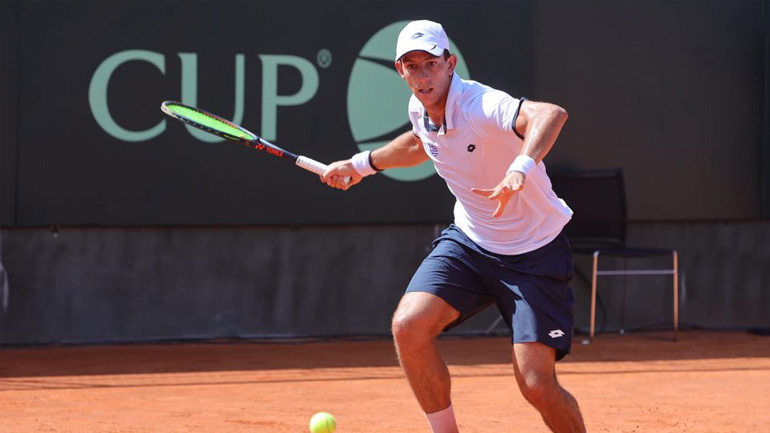 Τένις: Νίκη-μισή πρόκριση για την Εθνική στο Davis Cup δια χειρός Περβολαράκη