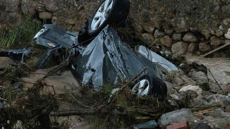 Τρεις οι νεκροί από τις καταρρακτώδεις βροχές στην Ισπανία