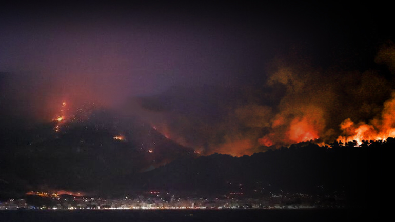 Εφιαλτική νύχτα στο Λουτράκι
