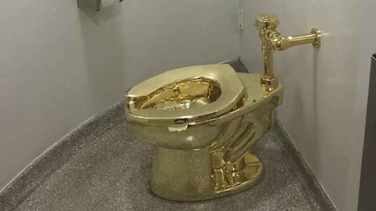 Βρετανία: Εκλάπη μια λεκάνη τουαλέτας από χρυσό 18 καρατίων