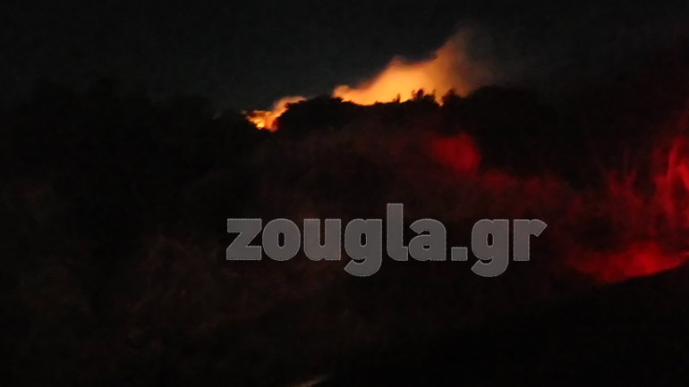 Υπό έλεγχο η φωτιά στην Αίγινα