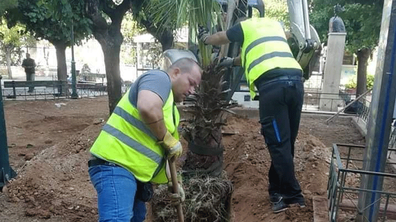 Ομορφαίνει η Φωκίωνος Νέγρη με παρέμβαση του Δήμου Αθηναίων
