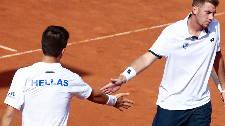 Davis Cup: Ήττα στο διπλό από τη Λετονία