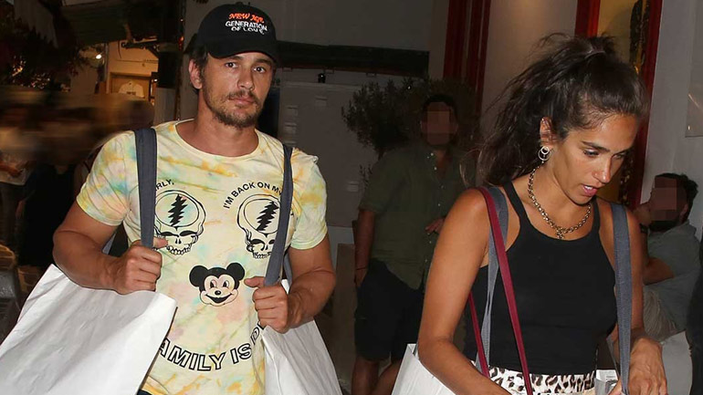 James Franco: Τα νυχτοπερπατήματα του Χολιγουντιανού ηθοποιού στη Μύκονο με τη σύντροφό του!