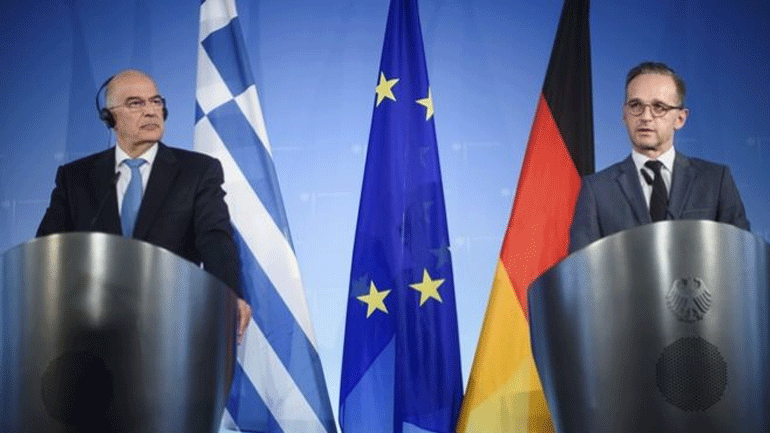 Βερολίνο: Δένδιας και Μάας αποδοκίμασαν τις τουρκικές ενέργειες στην ΑΟΖ της Κύπρου