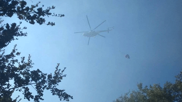 Κέρκυρα: Οριοθετήθηκε η φωτιά στους Καλαφατιώνες