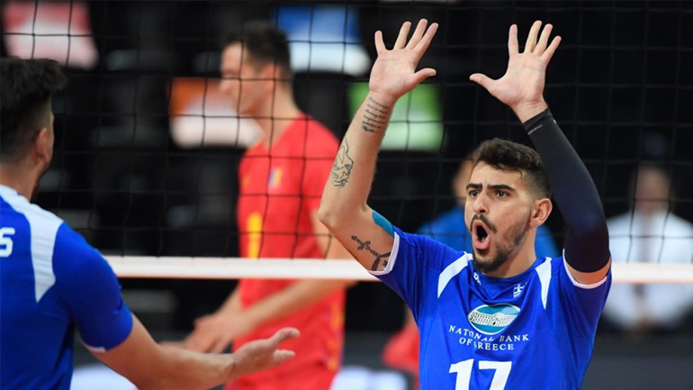 Βόλεϊ: Πρώτη νίκη για την Εθνική ανδρών στο Ευρωπαϊκό με 3-1 σετ επί της Ρουμανίας