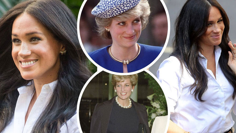 Η Meghan Markle αποτίνει φόρο τιμής στην πριγκίπισσα Diana φορώντας τα αγαπημένα της κοσμήματα!