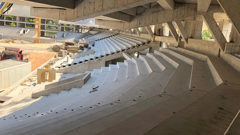 ΑΕΚ: Ολοκληρώθηκε ο σκελετός της «Αγια-Σοφιάς»