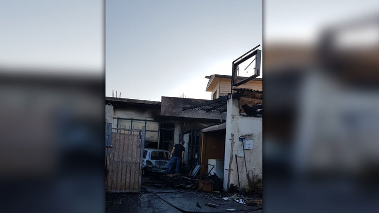 Φωτιά σε εργοστάσιο ξυλείας στον Μαραθίτη – Τέθηκε άμεσα υπό έλεγχο