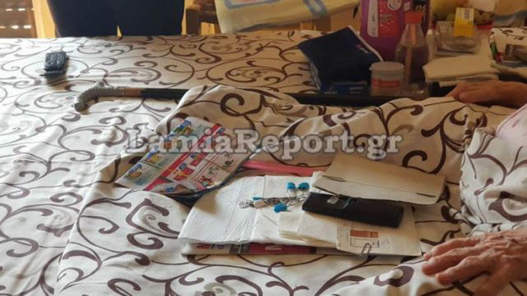 Λαμία: Η γιαγιά χτύπησε το ληστή με τη μαγκούρα