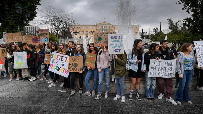 Οι περιβαλλοντικές οργανώσεις στο πλευρό των μαθητών για την κλιματική αλλαγή