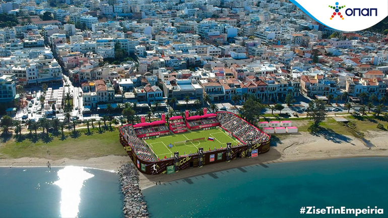 Socca World Cup 2019: Ποδοσφαιρικές μάχες 6×6 στην παραλία του Ρεθύμνου με την υποστήριξη του ΟΠΑΠ