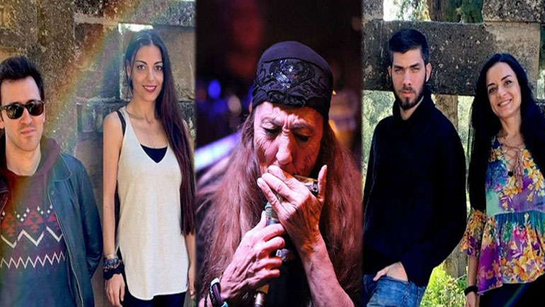 Το μουσικό συγκρότημα Χάρισμα στο Φεστιβάλ Κολωνού