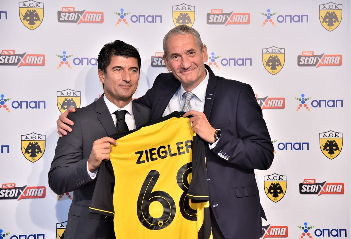 Ίλια Ίβιτς - Τεχνικός Διευθυντής ΠΑΕ ΑΕΚ, Καμίλ Ζίγκλερ – Εκτελεστικός Πρόεδρος ΟΠΑΠ