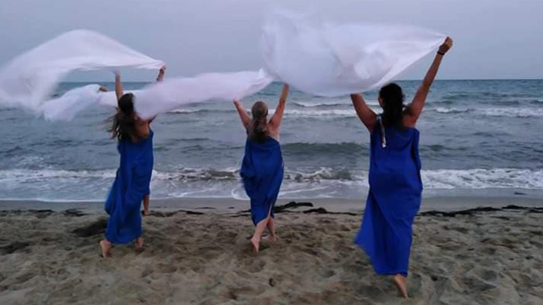 Εορτάστηκαν τα «Ποσειδώνια» στο Βαρικό Πιερίας, από λάτρεις της «ελληνικής πατρώας θρησκείας»