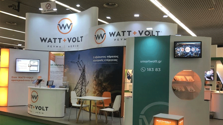 Η WATT+VOLT «φώτισε» για 4η συνεχή χρονιά τη ΔΕΘ
