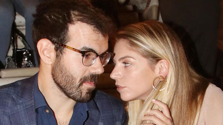 Παναγιώτης Αγγελόπουλος: Στο Ηρώδειο με την καλλονή σύντροφό του