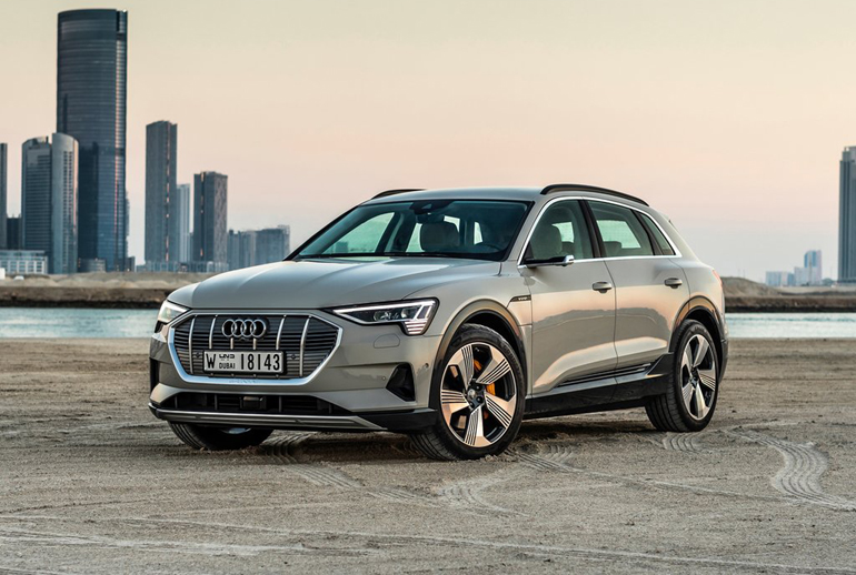 Το audi e-Tron ήταν το μοναδικό αμιγώς ηλεκτρικό SUV που βρέθηκε στο TOP10