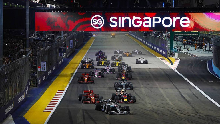 Το πρόγραμμα του Grand Prix της Σιγκαπούρης