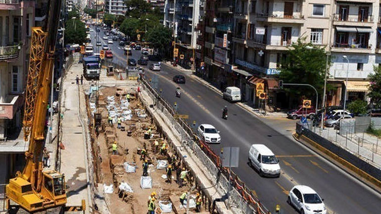 Σε ισχύ την επόμενη εβδομάδα κυκλοφοριακές ρυθμίσεις για το μετρό Θεσσαλονίκης