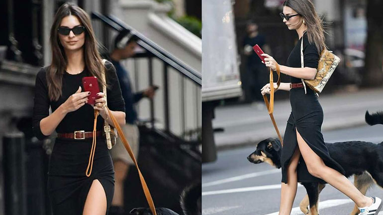Παραδίδει μαθήματα street style η Emily Ratajkowski – Αντιγράψτε το look της