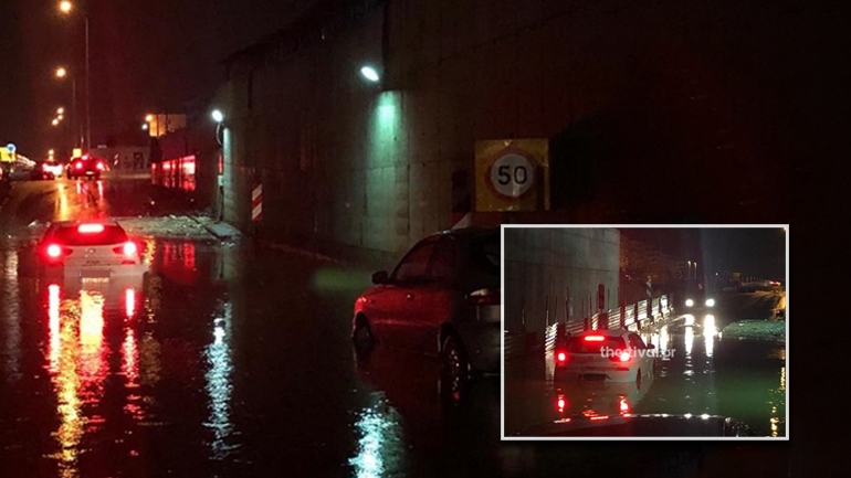 Κακοκαιρία πλήττει τη Θεσσαλονίκη