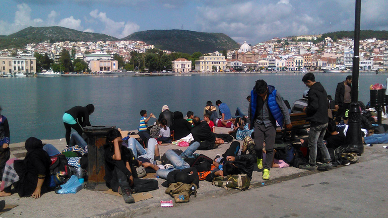 ”Βουλιάζει” ο καταυλισμός της Μόριας