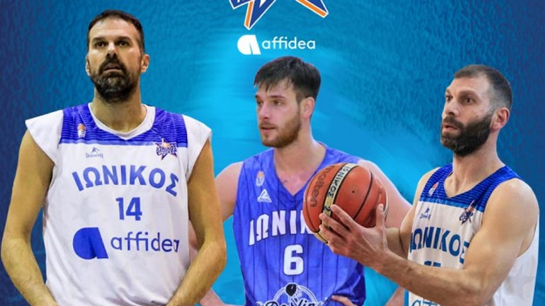 Mπάσκετ: Επέστρεψαν στον Ιωνικό οι Κατούφας, Κουντουράς και Παπαδόπουλος
