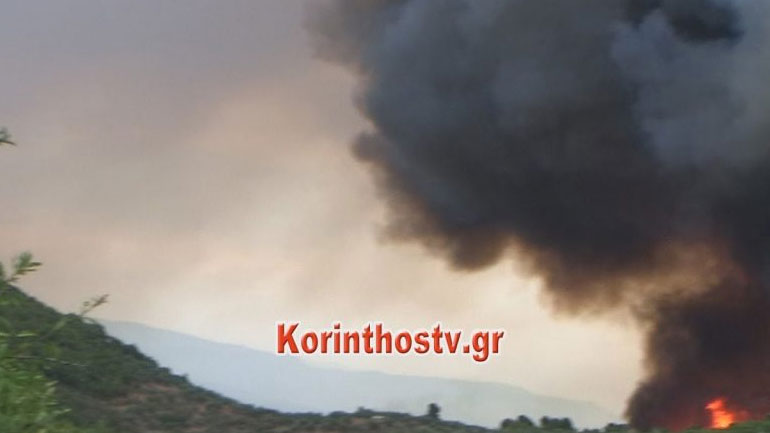 Φωτιά στο Σοφικό Κορινθίας