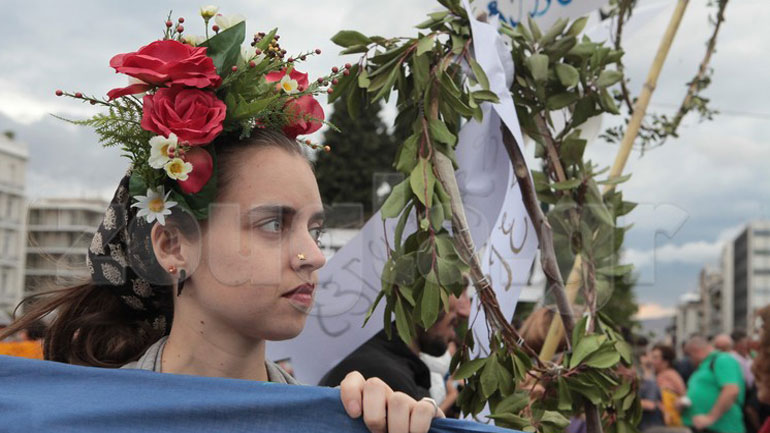 Συγκέντρωση για το κλίμα στο Σύνταγμα