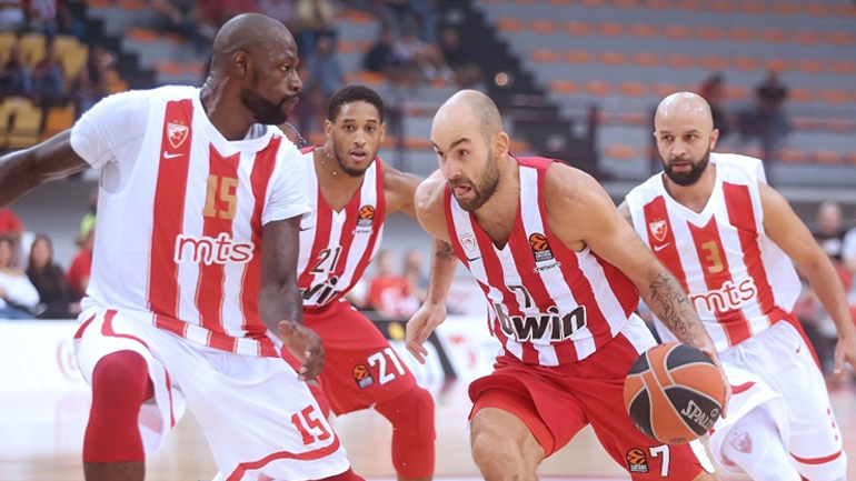 Αποκαλυπτήρια με ήττα για τον Ολυμπιακό, 73-71 νίκησε ο Ερυθρός Αστέρας διά χειρός Γκιστ