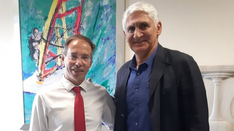 ΓΓΑ: Συνάντηση του Γιώργου Μαυρωτά με τον Παναγιώτη Γιαννάκη