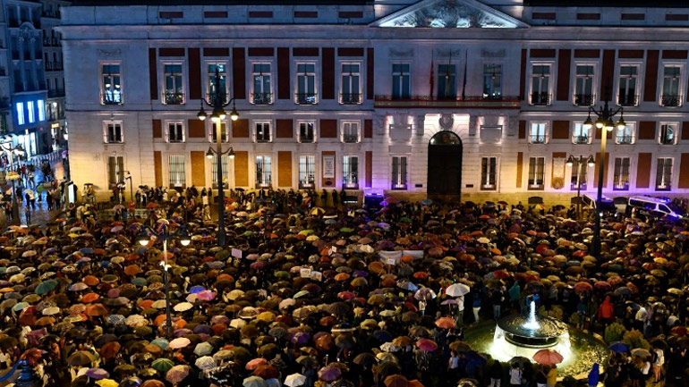 Ισπανία: Διαδηλώσεις ενάντια στη βία κατά των γυναικών