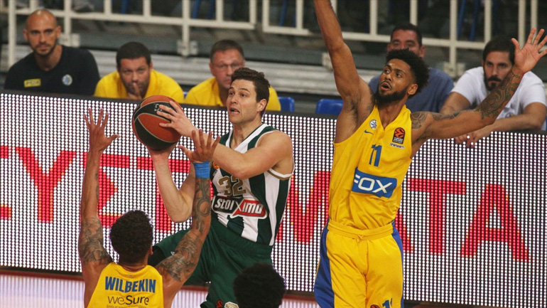 Τουρνουά «Παύλος Γιαννακόπουλος»: Ηττήθηκε με 82-71 ο Παναθηναϊκός από την Μακάμπι