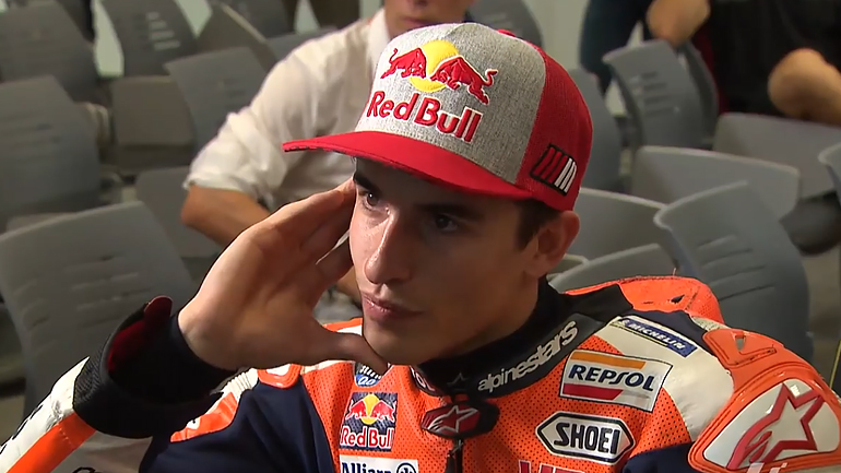 Marc Marquez: Συνέντευξη τύπου με το.. ζόρι
