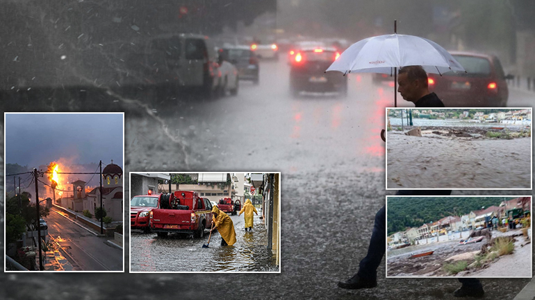 Δύο νεκροί από κεραυνούς στη Δυτική Ελλάδα