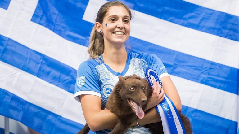 Χρυσό μετάλλιο για τα ελληνικά χρώματα στο FCI Agility World Championship 2019