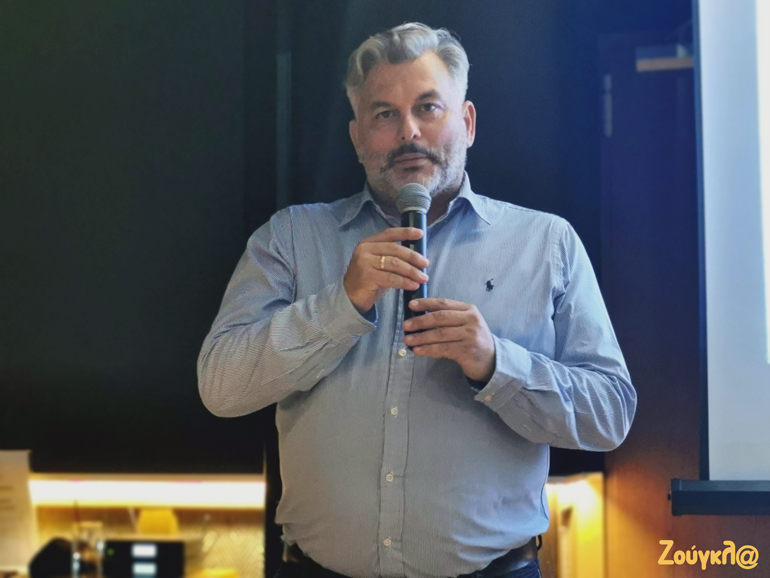 Ο κ. Πέτρος Δρακόπουλος, Country Senior Marketing Manager - Huawei Greece