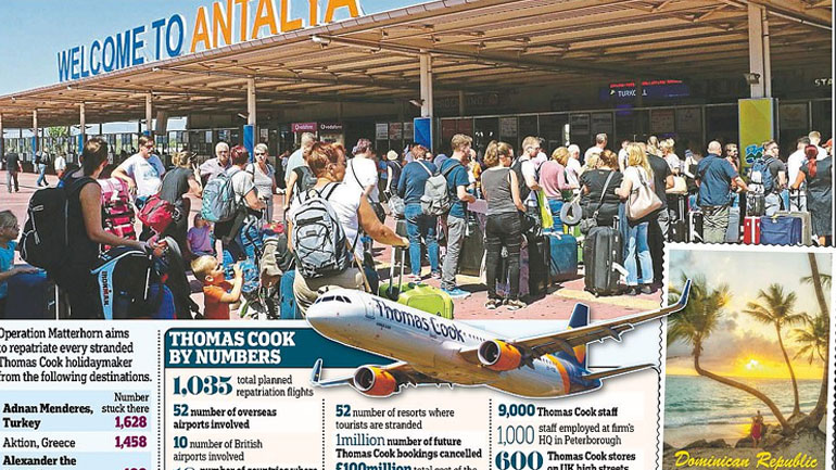 Γολγοθάς για τους τουρίστες της Thomas Cook – Στους 30.000 οι Βρετανοί στην Ελλάδα